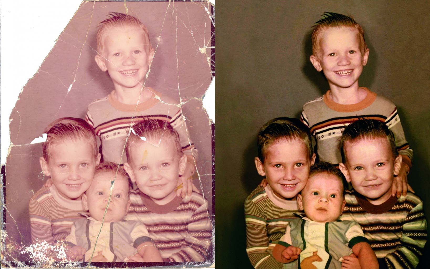 Torn Photo Fix and Repair Old Photo Restoration Service Fix my photo Photoshop Photo Recovery Image Restore
