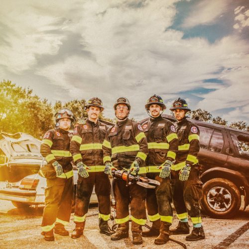 Firefighter photography